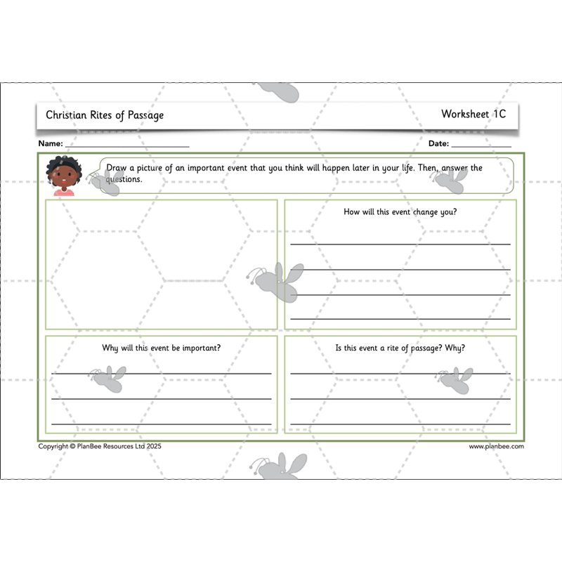 PlanBee Christian Rites of Passage | Year 2 RE lessons