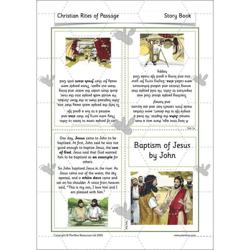 PlanBee Christian Rites of Passage | Year 2 RE lessons