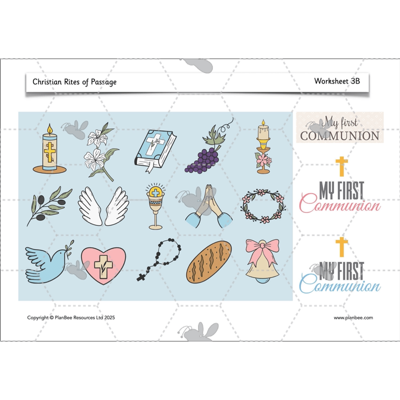 PlanBee Christian Rites of Passage | Year 2 RE lessons