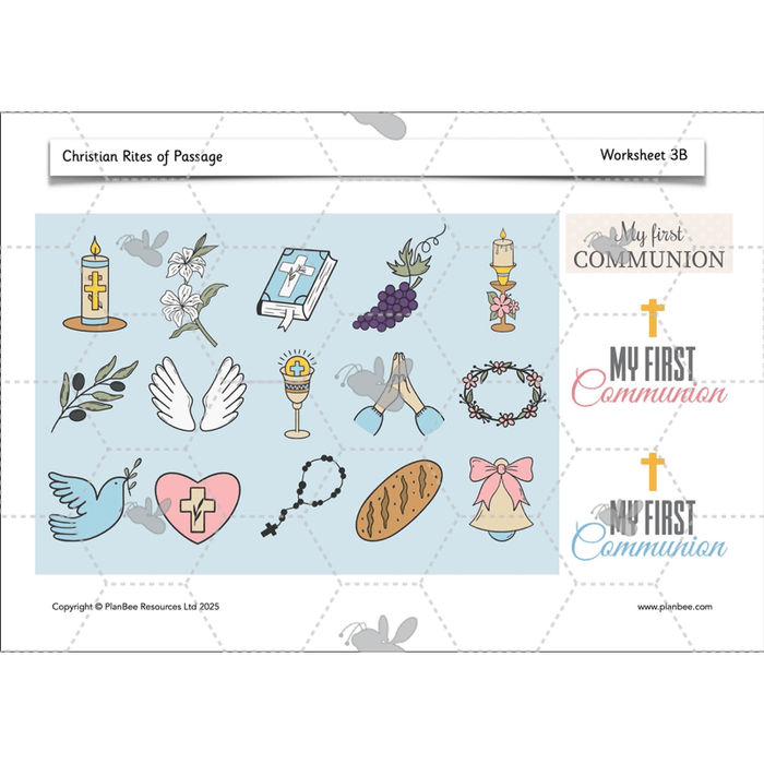 PlanBee Christian Rites of Passage | Year 2 RE lessons