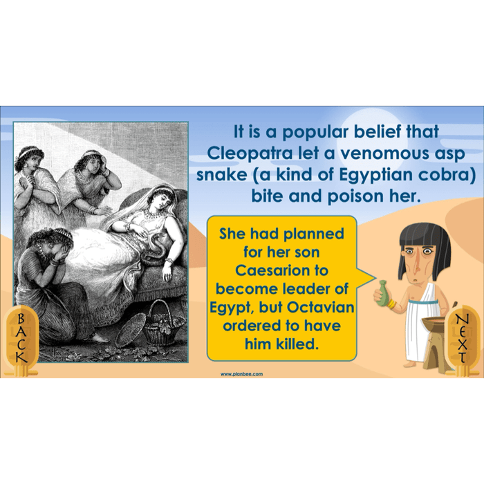 PlanBee Cleopatra KS2 | English Lesson Pack