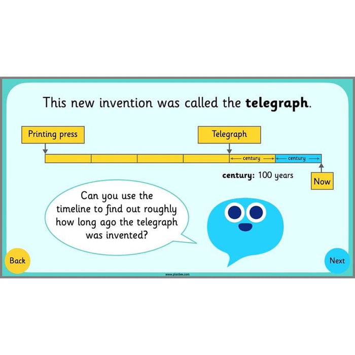 PlanBee Communication Then and Now: Primary History Plans for KS1