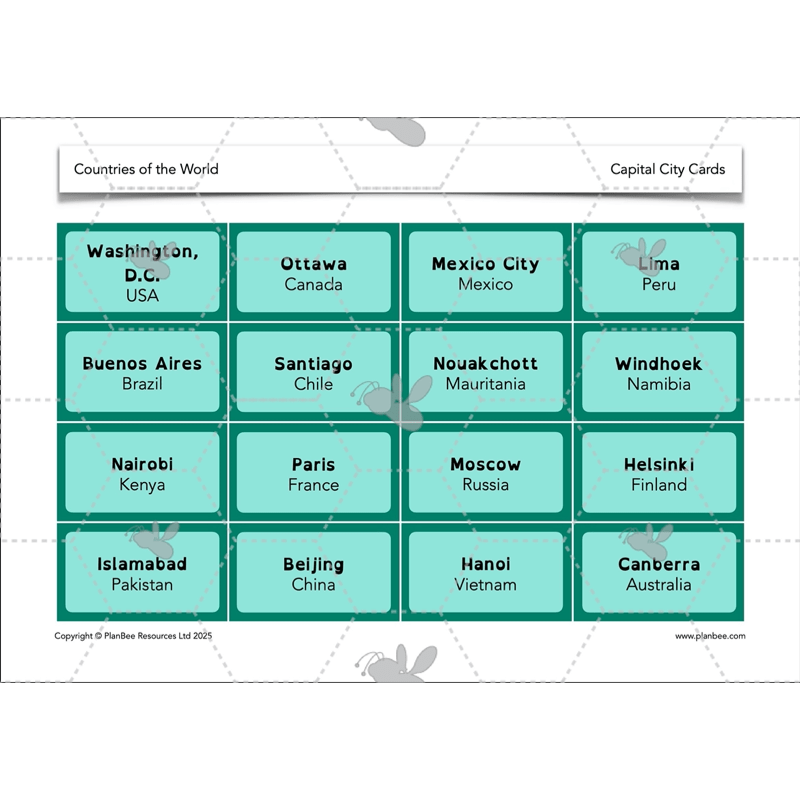 PlanBee Countries of the World | KS2 Geography Lessons PlanBee 