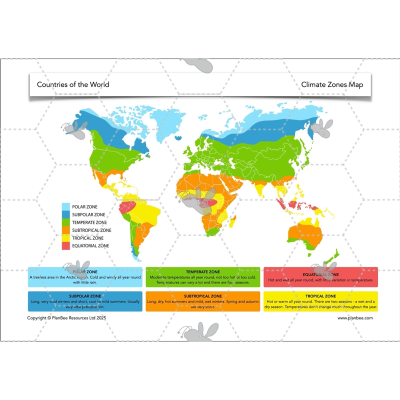 PlanBee Countries of the World | KS2 Geography Lessons PlanBee 