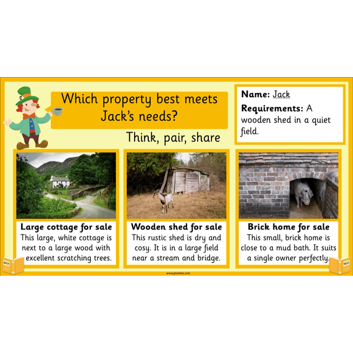 PlanBee FREE Mini-scheme | Traditional Tales: Estate Agents | KS1