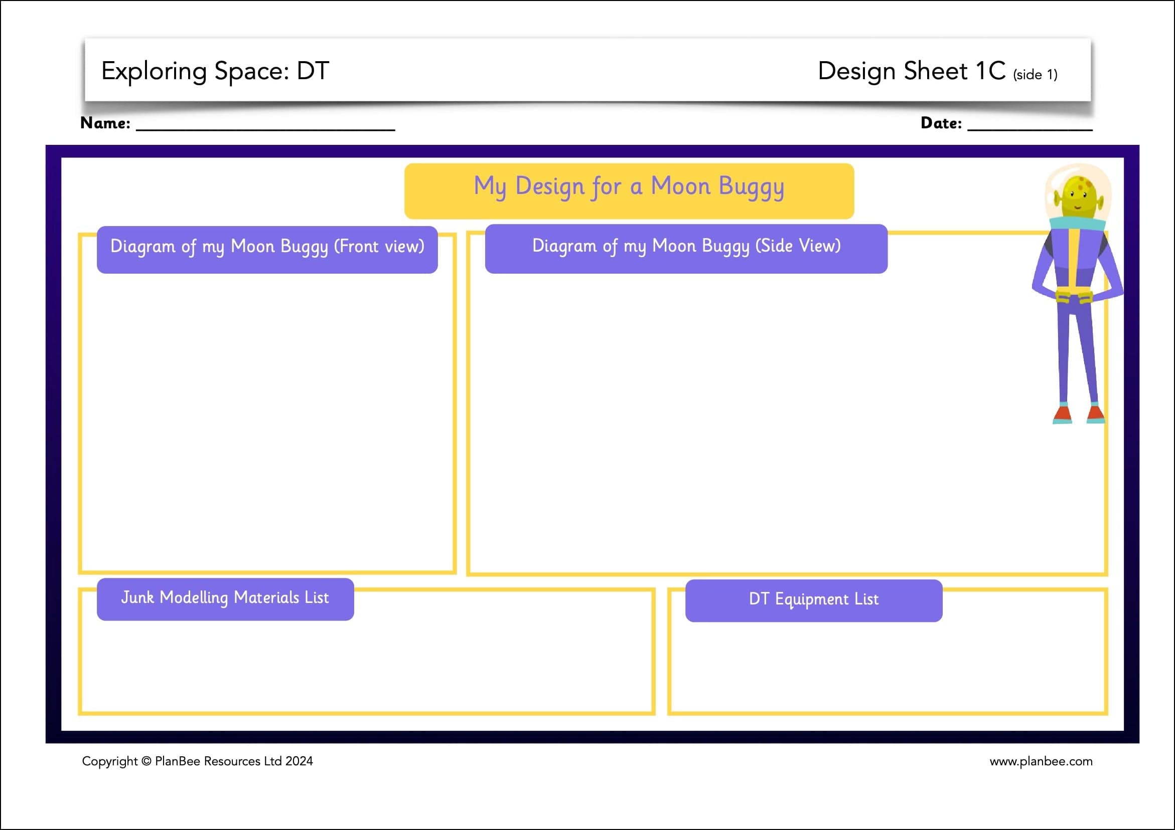 Exploring Space Topic Enrichment Pack