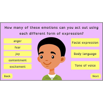 Lesson 1: Expressing Emotions