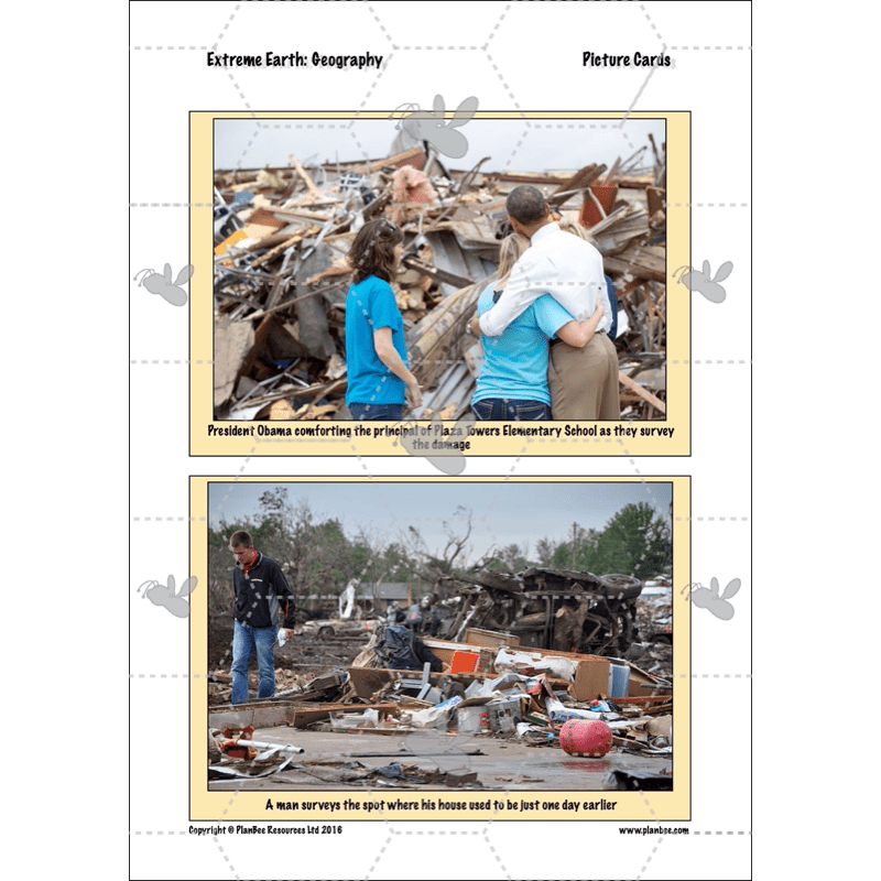 PlanBee Extreme Earth KS2 Lesson Planning Pack