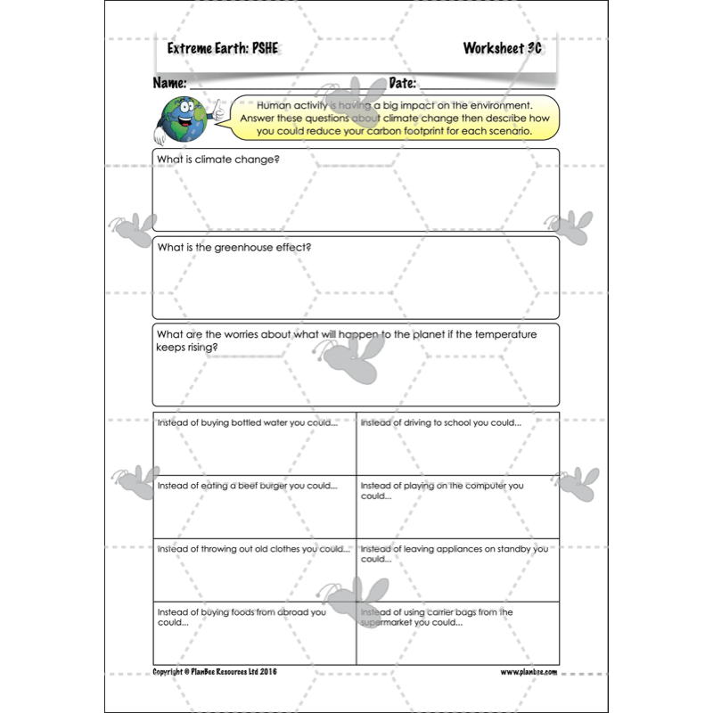 Extreme Earth Topic Enrichment Pack