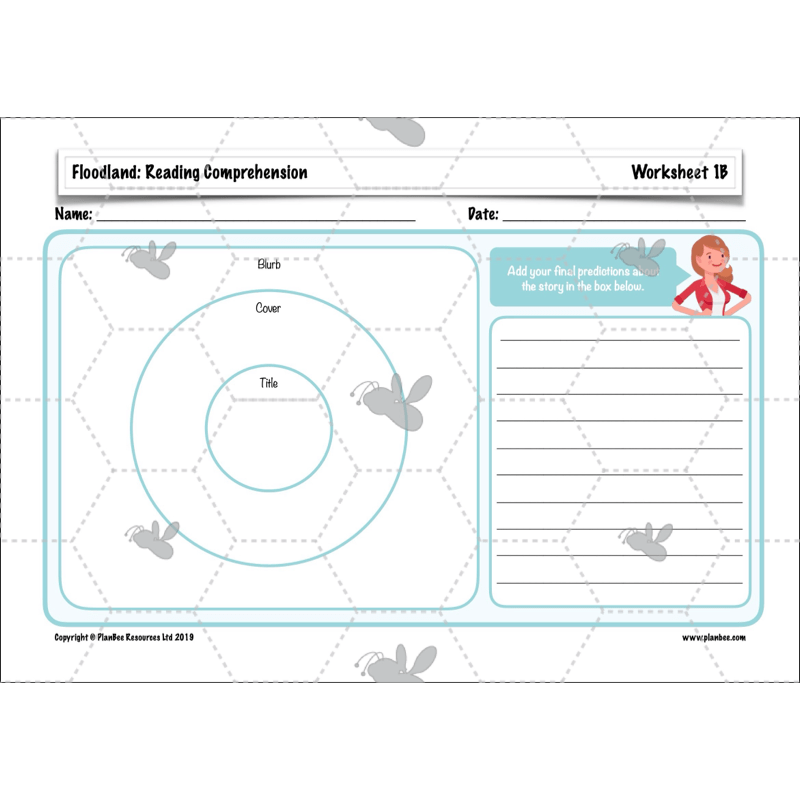 PlanBee Floodland: Reading Comprehension KS2 | Year 6 English Pack