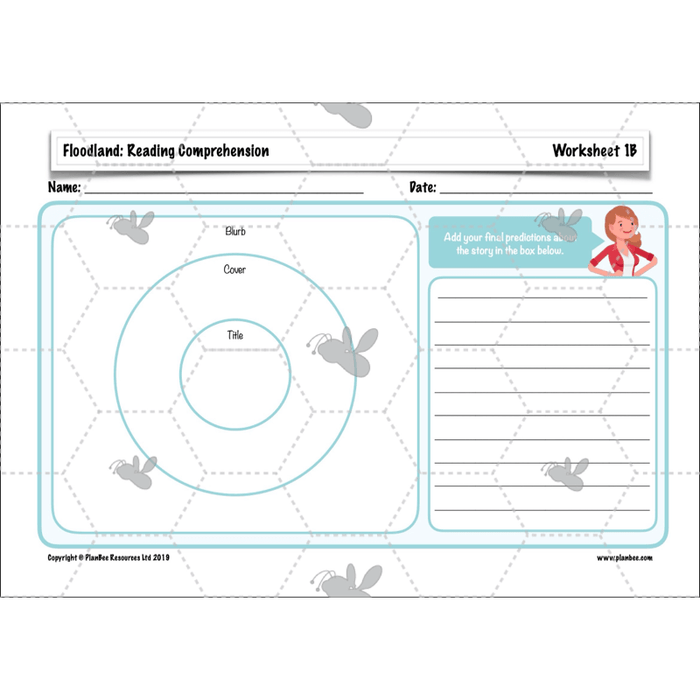 PlanBee Floodland: Reading Comprehension KS2 | Year 6 English Pack
