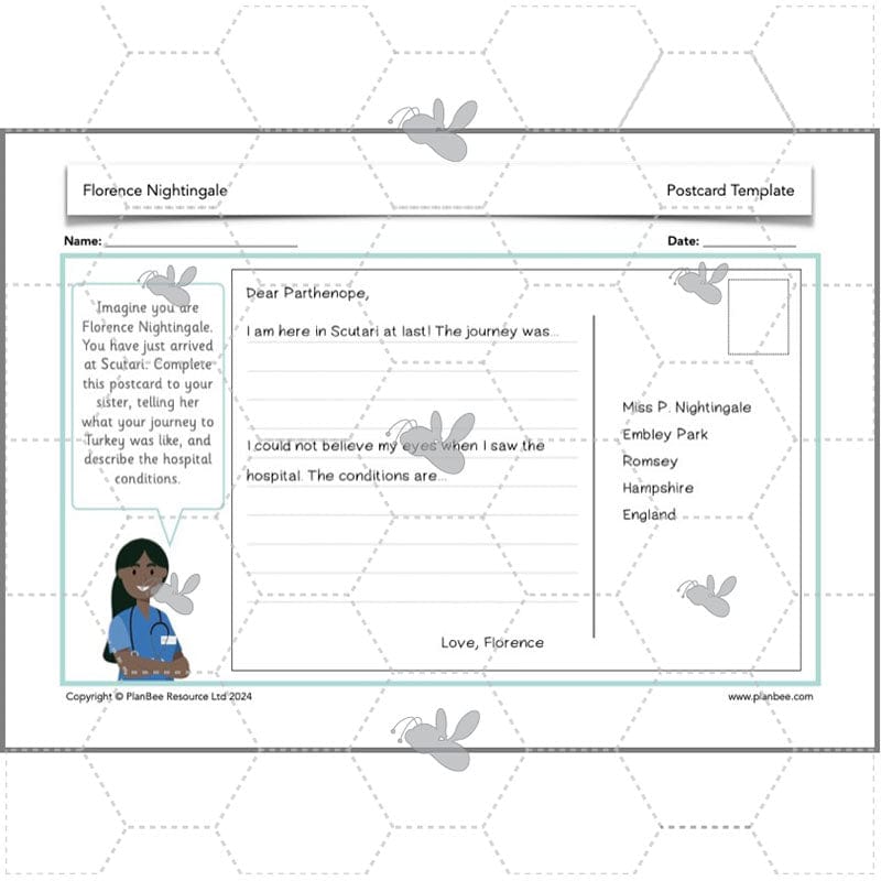 PlanBee Florence Nightingale KS1 Lesson Pack by PlanBee