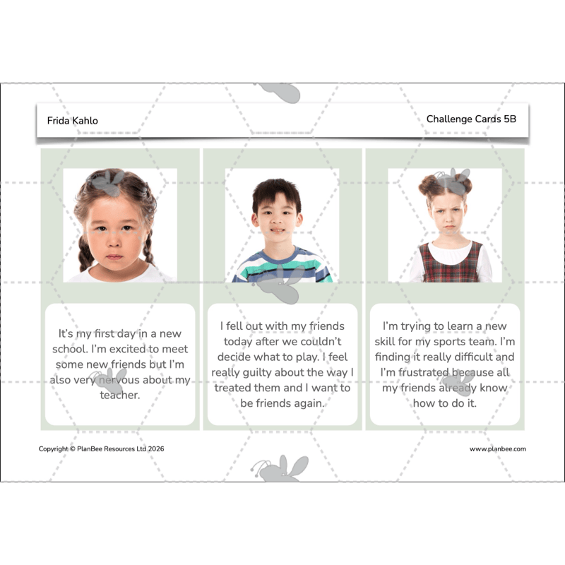 PlanBee KS2 Frida Kahlo for Kids Art Lesson Pack by PlanBee