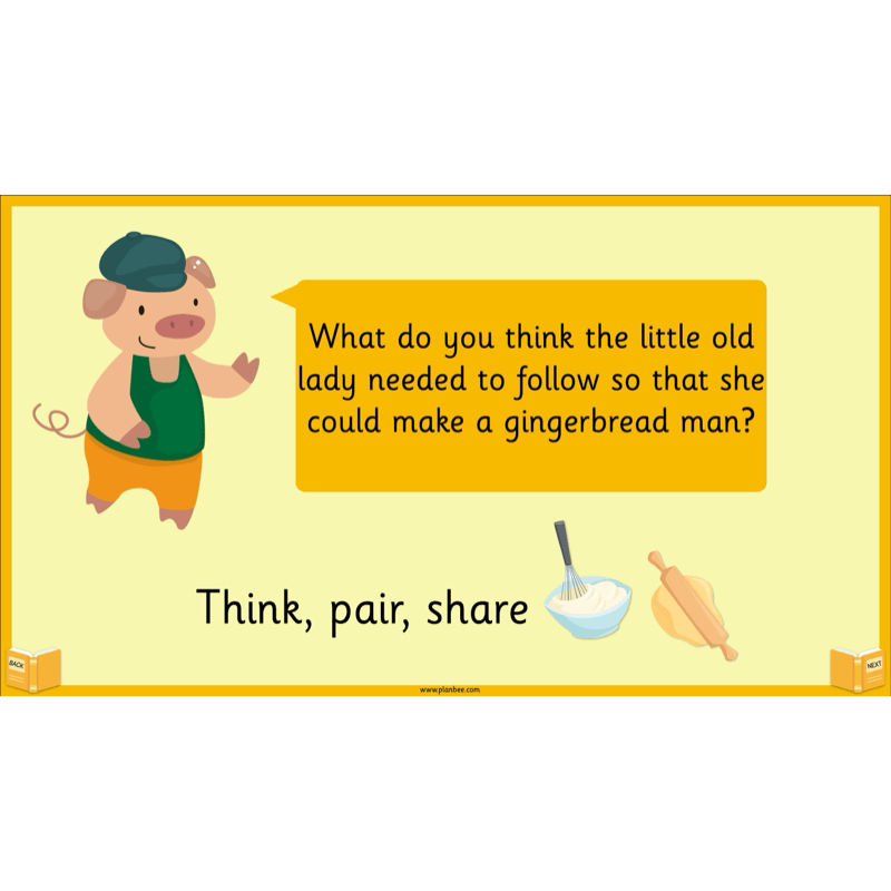 PlanBee Traditional Tales: The Gingerbread Man | KS1 English Pack