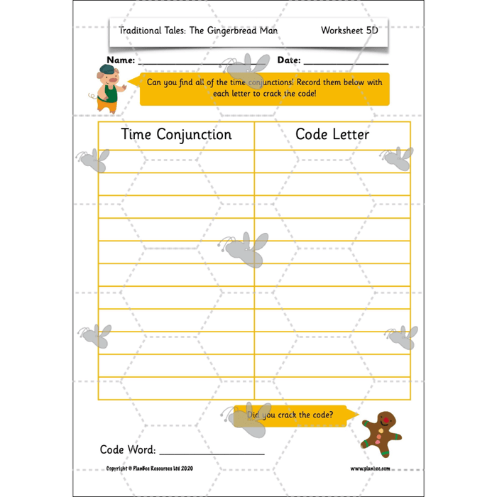 Traditional Tales: The Gingerbread Man