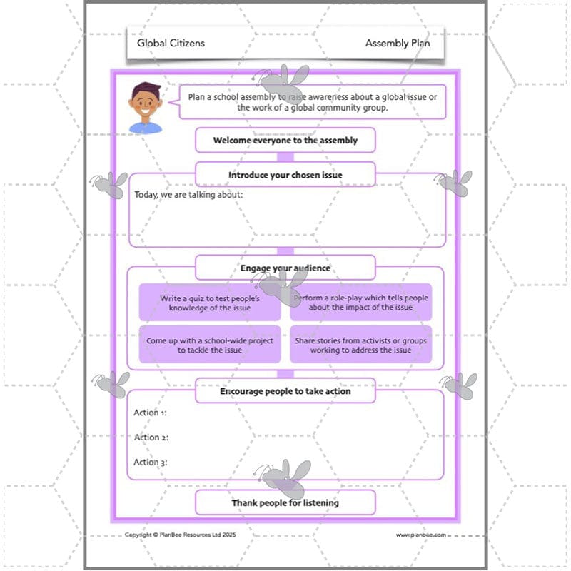 PlanBee Global Citizens | Year 4 PSHE Lessons