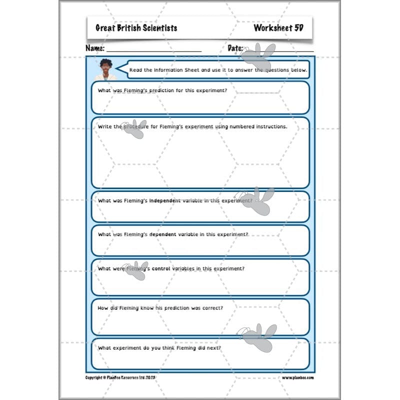 PlanBee Great British Scientists KS2 Science Lessons by PlanBee