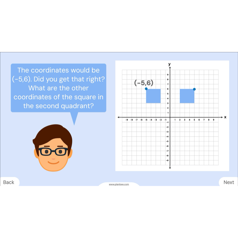 PlanBee Grids and Coordinates Year 6 Maths Lesson by PlanBee