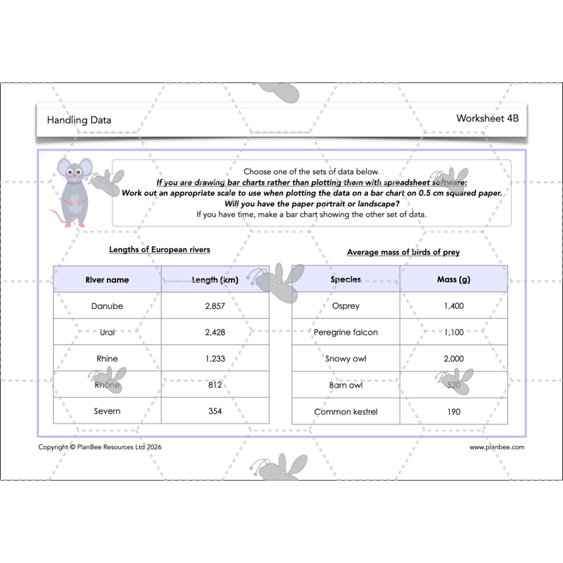 PlanBee Handling Data Year 4 Maths Lessons by PlanBee