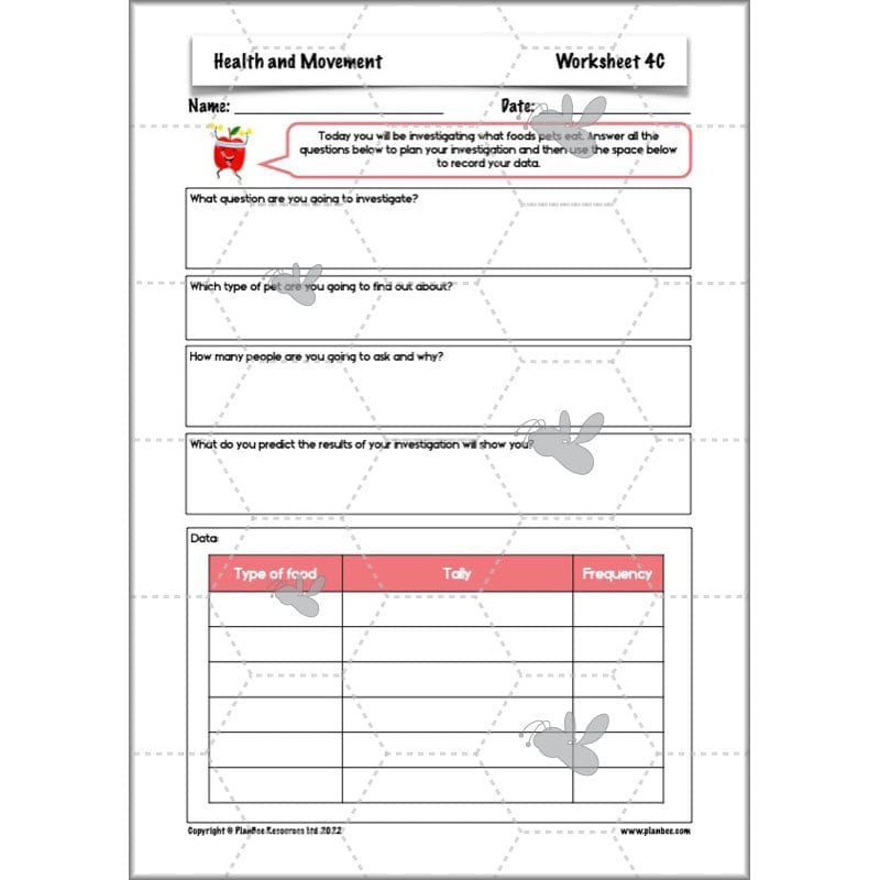 PlanBee Animals Including Humans Year 3 Science Lessons by PlanBee