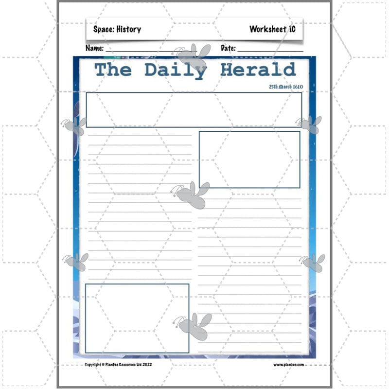 PlanBee Space KS2 History lessons | Y5/6 | PlanBee