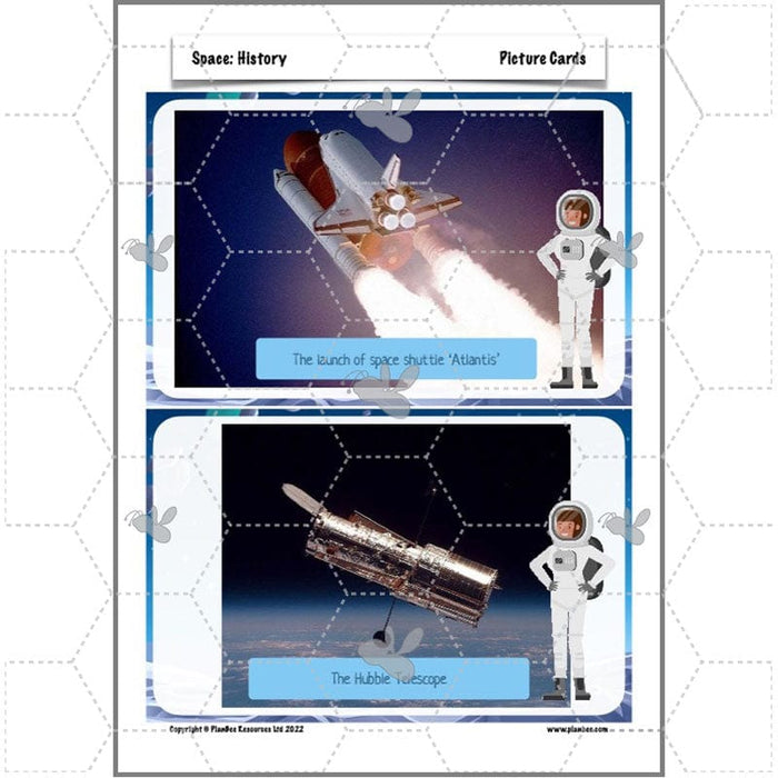 PlanBee Space KS2 History lessons | Y5/6 | PlanBee