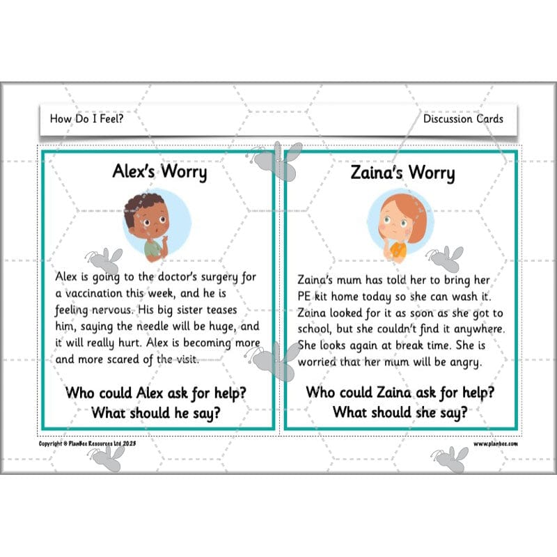 PlanBee How Do I Feel? | PSHE lessons KS1