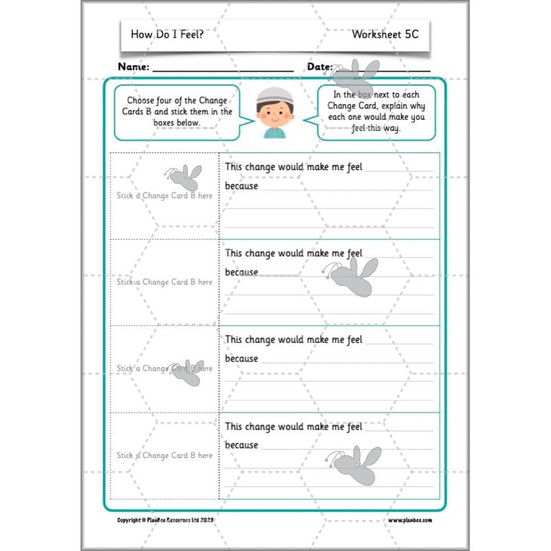 PlanBee How Do I Feel? | PSHE lessons KS1