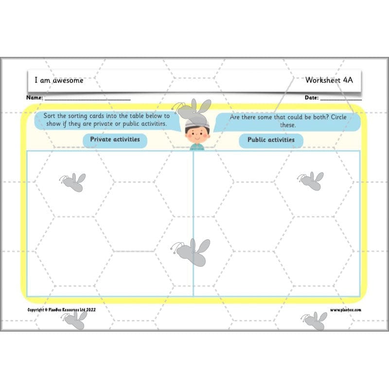 PlanBee I am awesome PSHE KS1 lessons by PlanBee