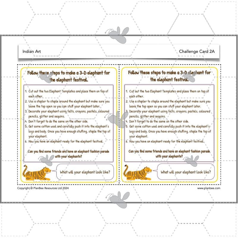 PlanBee Indian Art KS2 Lesson Planning Packs for Year 3/4 by PlanBee