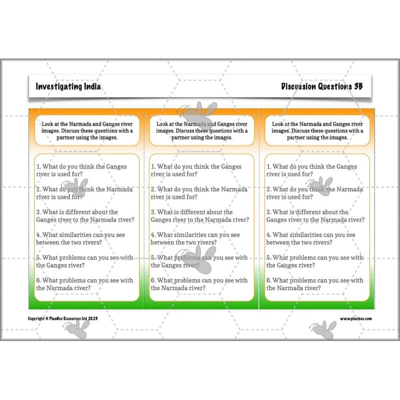 PlanBee Investigating India KS2 Geography scheme for Year 3 & Year 4