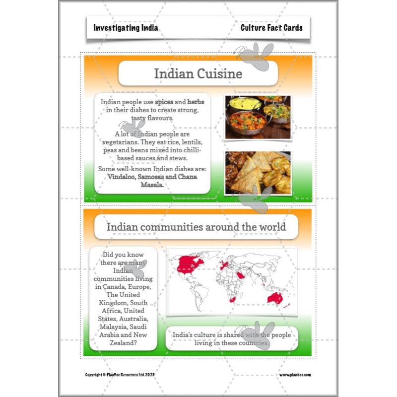 PlanBee Investigating India KS2 Geography scheme for Year 3 & Year 4