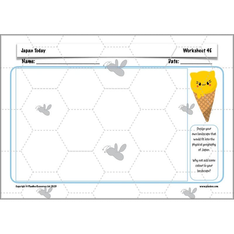 PlanBee Japan KS2 Year 5 & Year 6 Geography Lessons by PlanBee