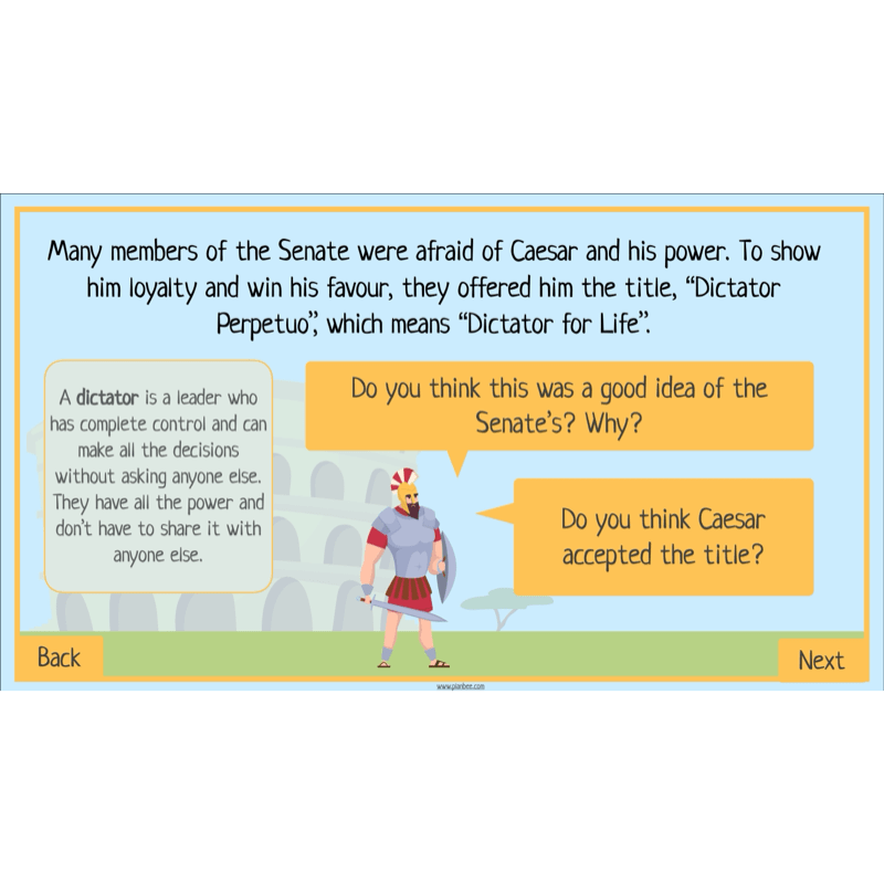 PlanBee Julius Caesar KS2 | Downloadable Lesson Pack