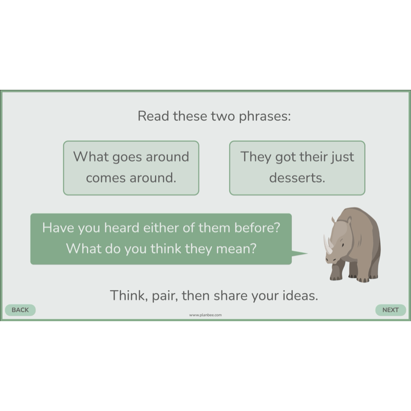 PlanBee Just So Stories KS2 | Reading Comprehension Year 4