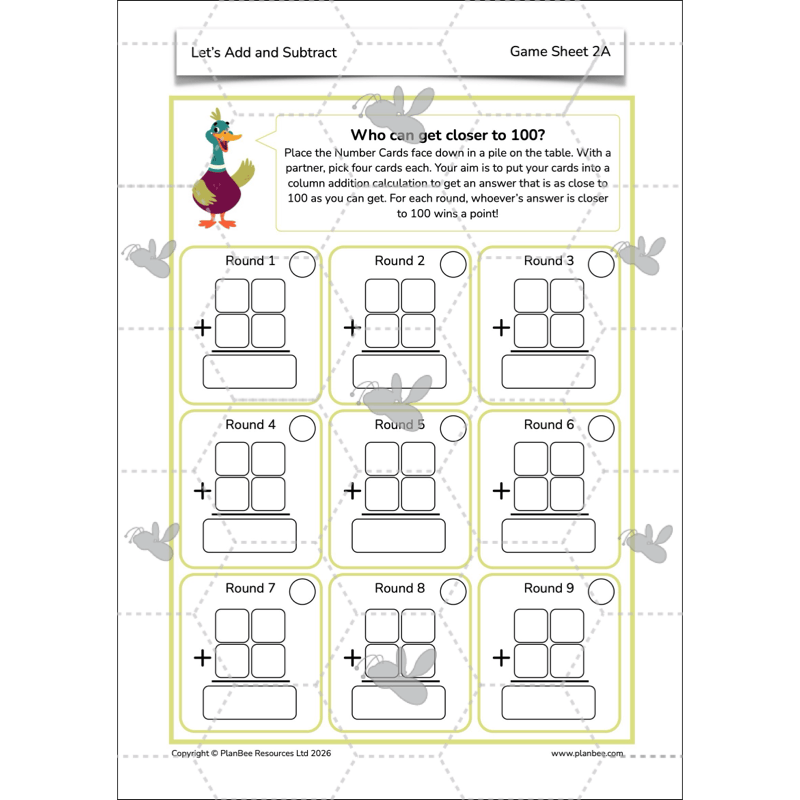 PlanBee Let's Add and Subtract Year 3 Maths Lessons by PlanBee