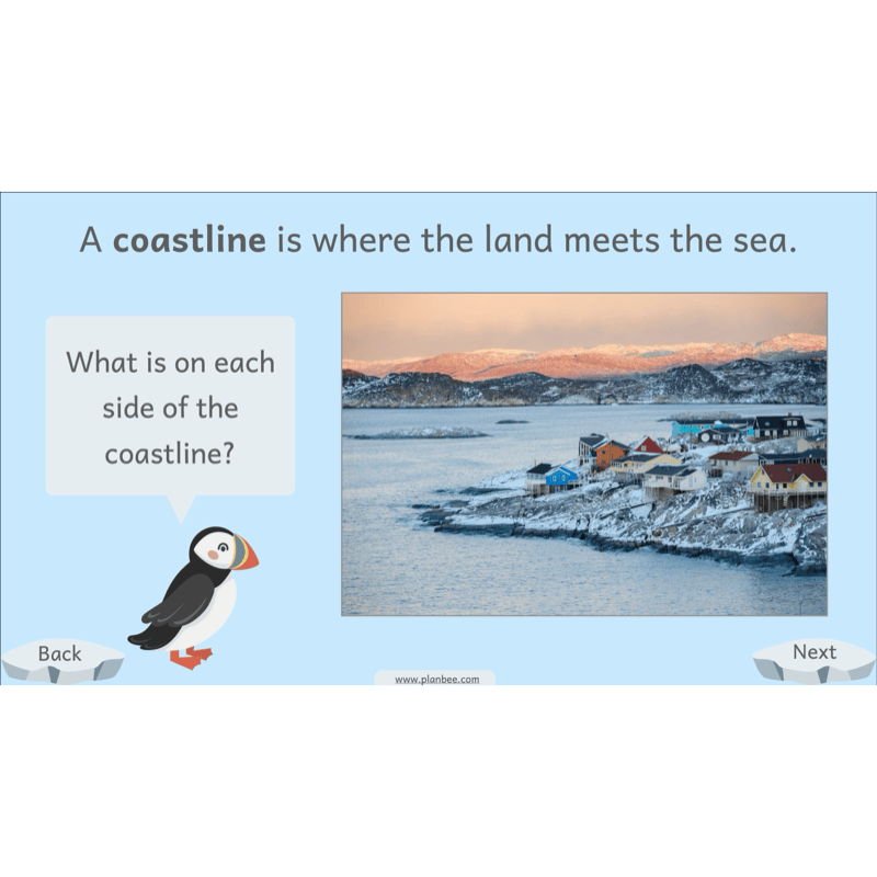 PlanBee Let's go to the Arctic KS1 Geography Lesson Pack