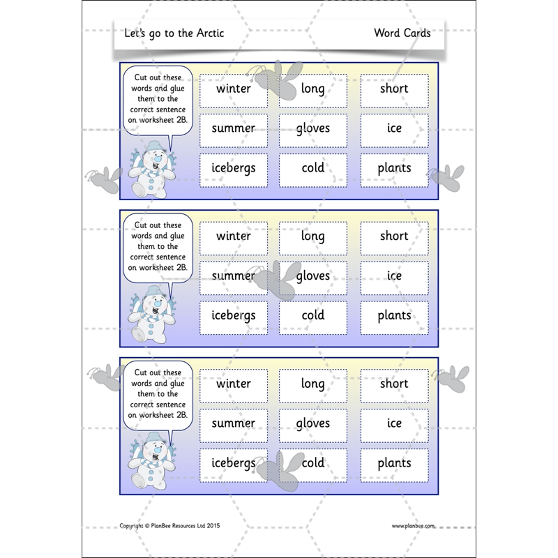 PlanBee Let's go to the Arctic KS1 Geography Lessons and Resources