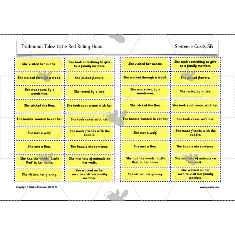 Traditional Tales: Little Red Riding Hood