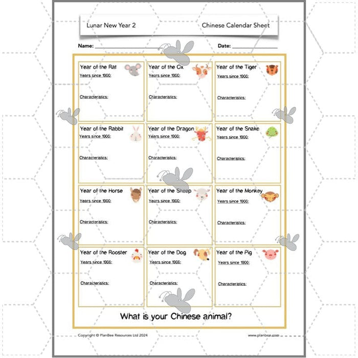 PlanBee Lunar New Year - Special Days - KS2 Planning - PlanBee