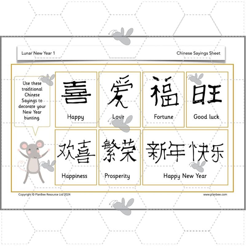 PlanBee Lunar New Year  - KS1 - Planning and Resources - PlanBee