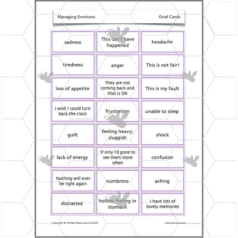 PlanBee Managing Emotions KS2 PSHE lessons | PlanBee