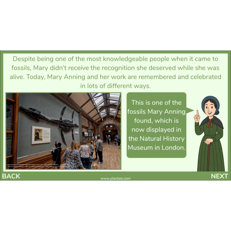 PlanBee Mary Anning KS2 Lesson | Life and Achievements
