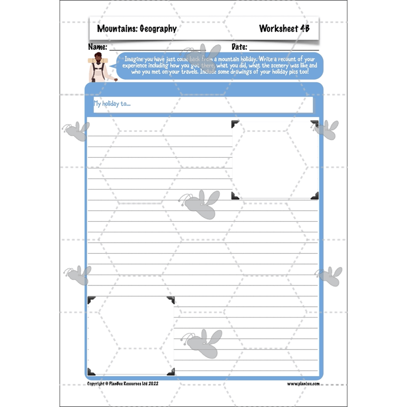 PlanBee Mountains KS2