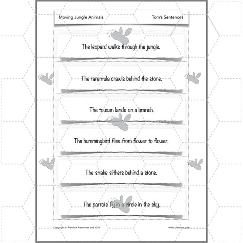 PlanBee Jungle-themed Sliders and Levers KS1 Lesson Pack | PlanBee