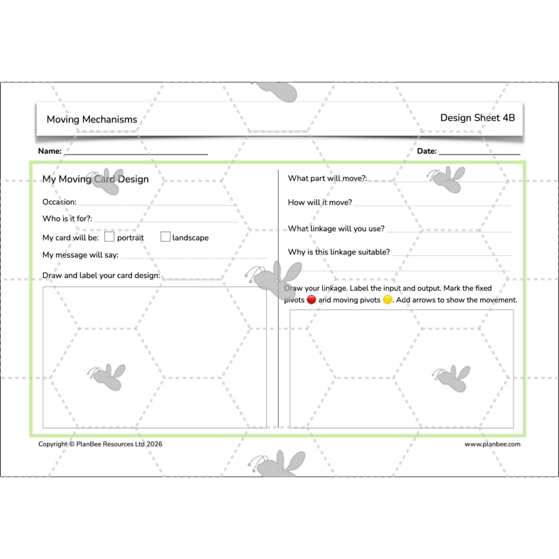 PlanBee Moving Mechanisms