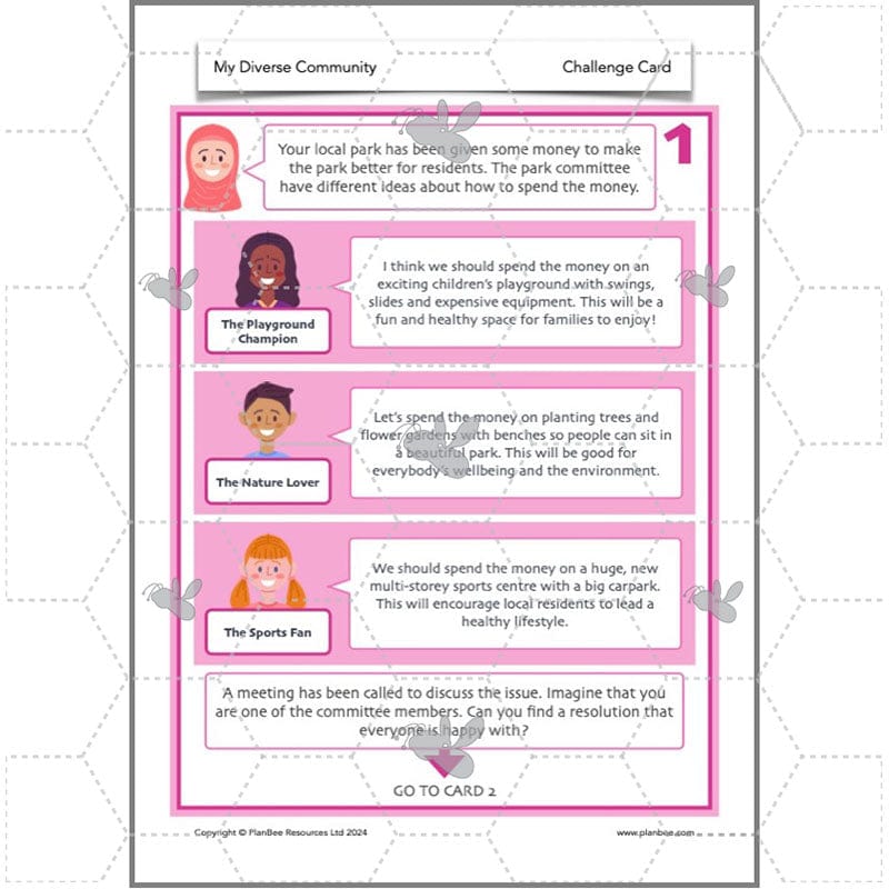 PlanBee My Diverse Community | Year 3 PSHE Lessons