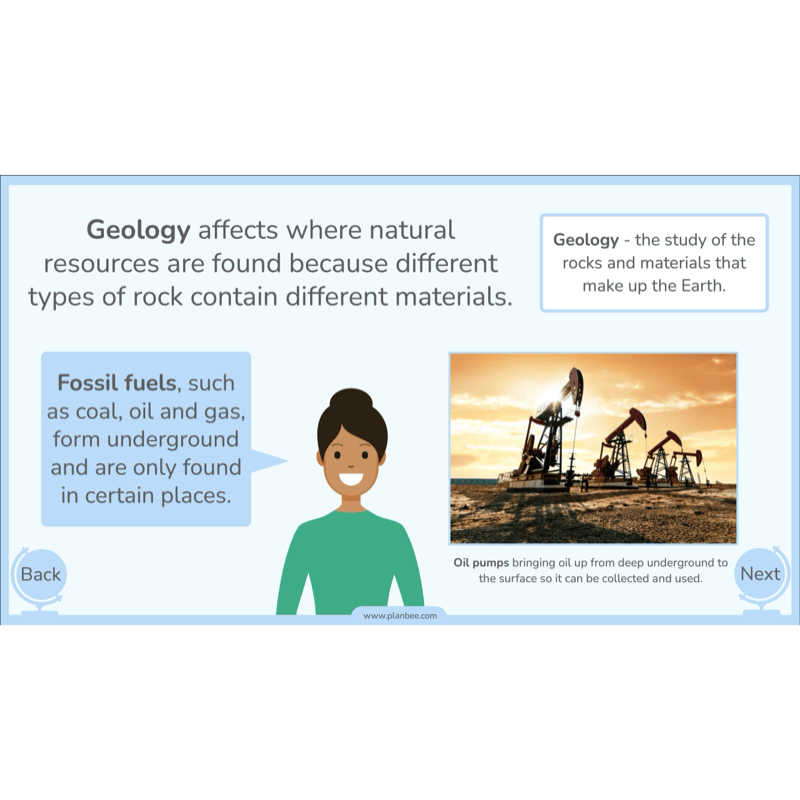 PlanBee Natural Resources KS2 Geography Lesson Pack