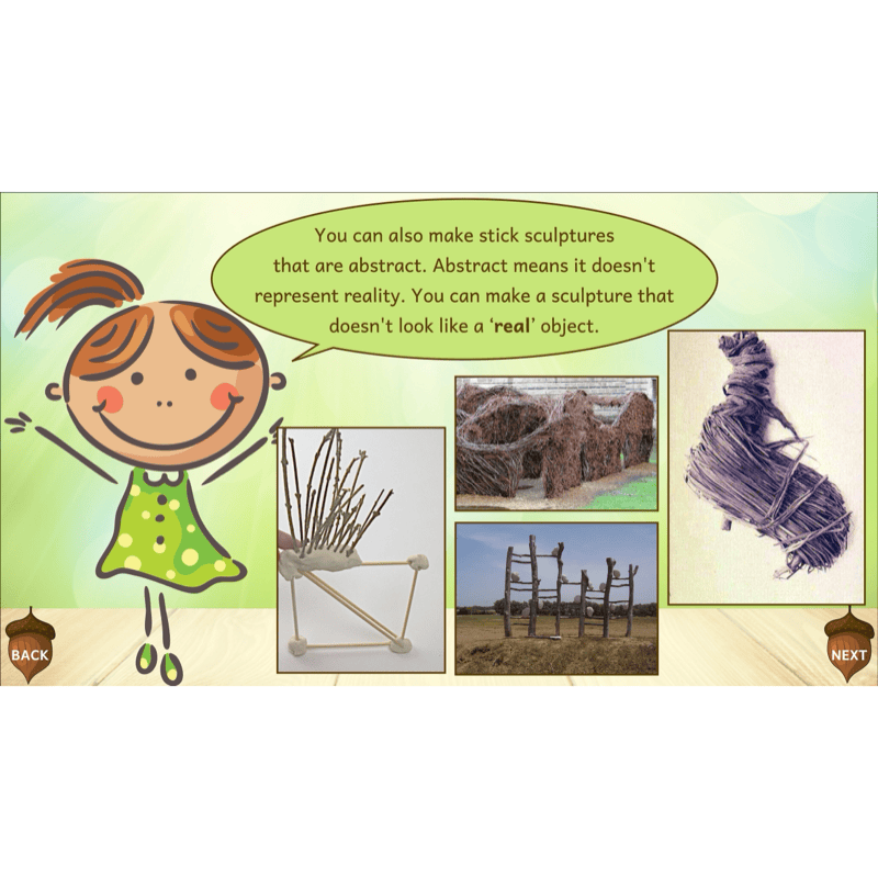 PlanBee Natural Sculptures KS1 Art Lesson Pack