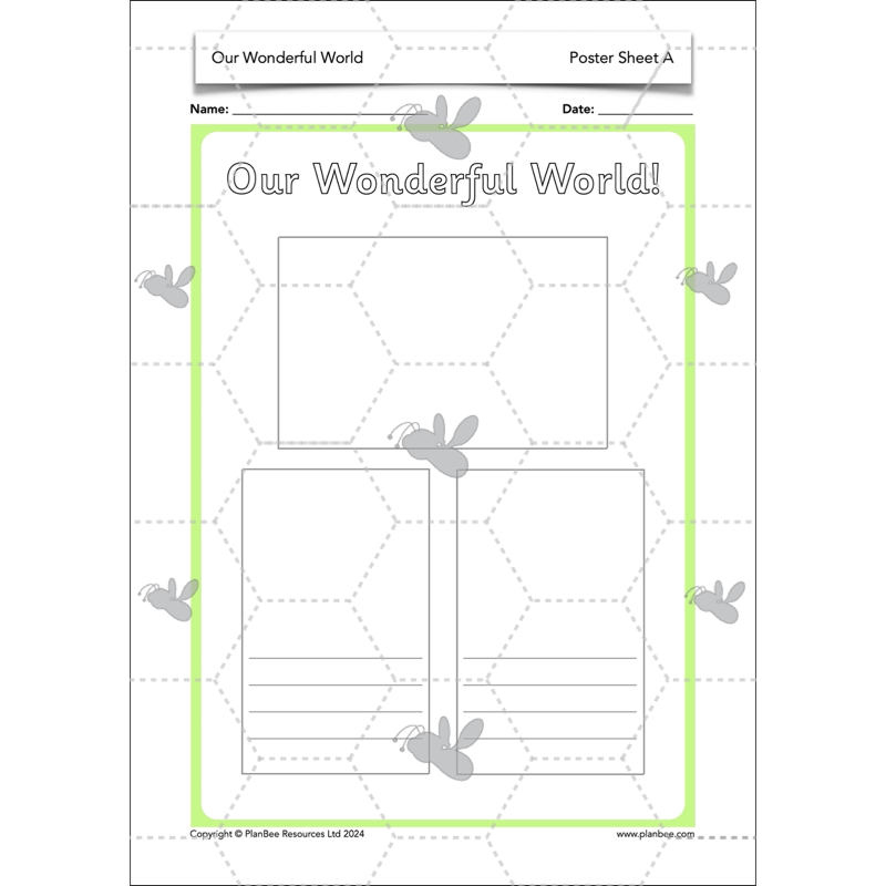 PlanBee Our Wonderful World - Creation Story KS1 RE Lessons | PlanBee
